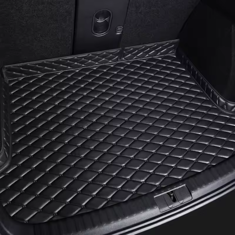 Elvie 2026 Premium 5-Layer Leather Custom Floor Mats for Cars
