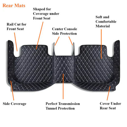 Elvie Heavy Duty Universal Fit Car Mats, SUVs, and Trucks